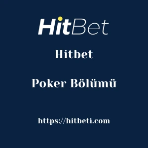 Hitbet Poker Bölümü